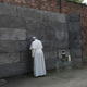 A moment of respect by the Death Wall.